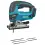 Afbeelding Makita 18 v decoupeerzaag d-greep DJV180Z