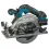 Afbeelding Makita 40 v max cirkelzaag 165 mm HS012GZ