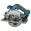 Afbeelding Makita 40 v max cirkelzaag 165 mm HS012GZ