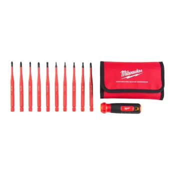 Afbeelding MILWAUKEE® geïsoleerde multi-bit schroevendraaier Insulated Multi-Bit Screwdriver