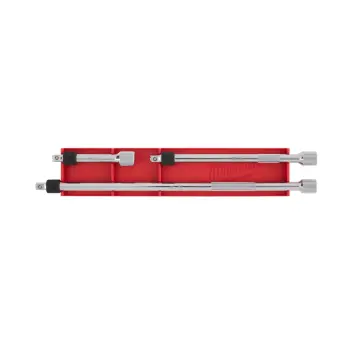 Afbeelding MILWAUKEE® 1/4? aandrijving vergrendelbare uitbreidingsset 1/4" Drive Locking Extension Set