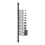 Afbeelding MILWAUKEE® doppenset 1/2? four flat hex 4 op rail (10-delig) 1/2" Drive Metric Hex Bit Socket Set