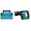 Afbeelding Makita 18 v reciprozaag DJR188ZJ