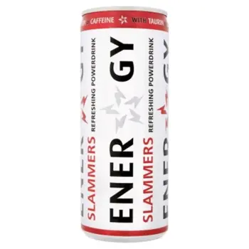 Slammers energy drink blik 25cl