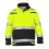Hydrowear softshell Menorca fl.geel/zwart 6XL