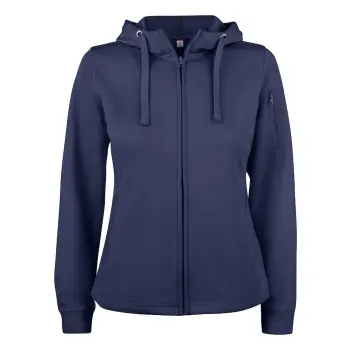 Clique active dames hooded vest dark navy XS