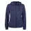 Clique active dames hooded vest dark navy XS