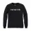 Carhartt t-shirt logo lange mouw zwart M
