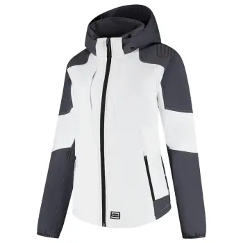 Afbeelding TRICORP WORKWEAR softshell capuchon bicolor redefined dames 406119