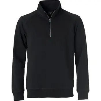 Clique classic half zip zwart XS