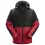 Snickers werkjas 1104 chili rood/zwart 2XL