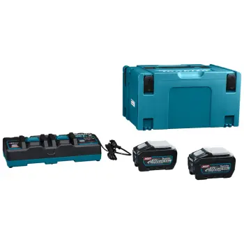 Afbeelding Makita startset dc40rb 2 x bl4050f 191U13-9