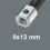 <b>Aandrijving 9x12 mm</b><br/>Voor draaimomentsleutel uit de Click-Torque X reeks met opname van 9x12 mm.