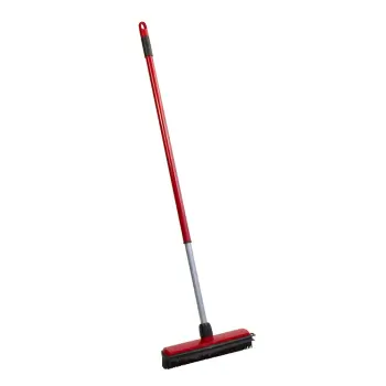 Afbeelding Betra rubberen bezem met telescoopsteel