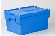 Distributiebak 600x400x320mm 55 liter blauw