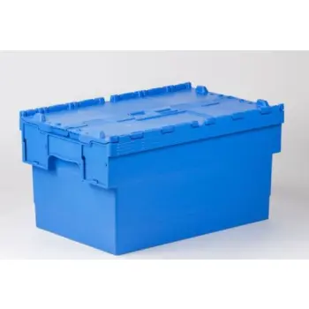 Distributiebak 600x400x320mm 55 liter blauw