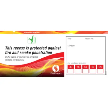 ZWALUW FP SEALING STICKER