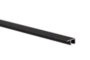 Schildery u-rail zwart        300cm