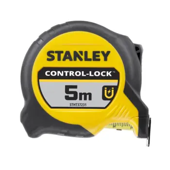 Stanley rolbandmaat control-lock 5m 25mm