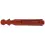Friedrich Kunststof Wig 1000V 240x30x30mm rood anti-slip