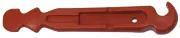 Friedrich Kunststof Wig 1000V 270x37x31mm rood haak model
