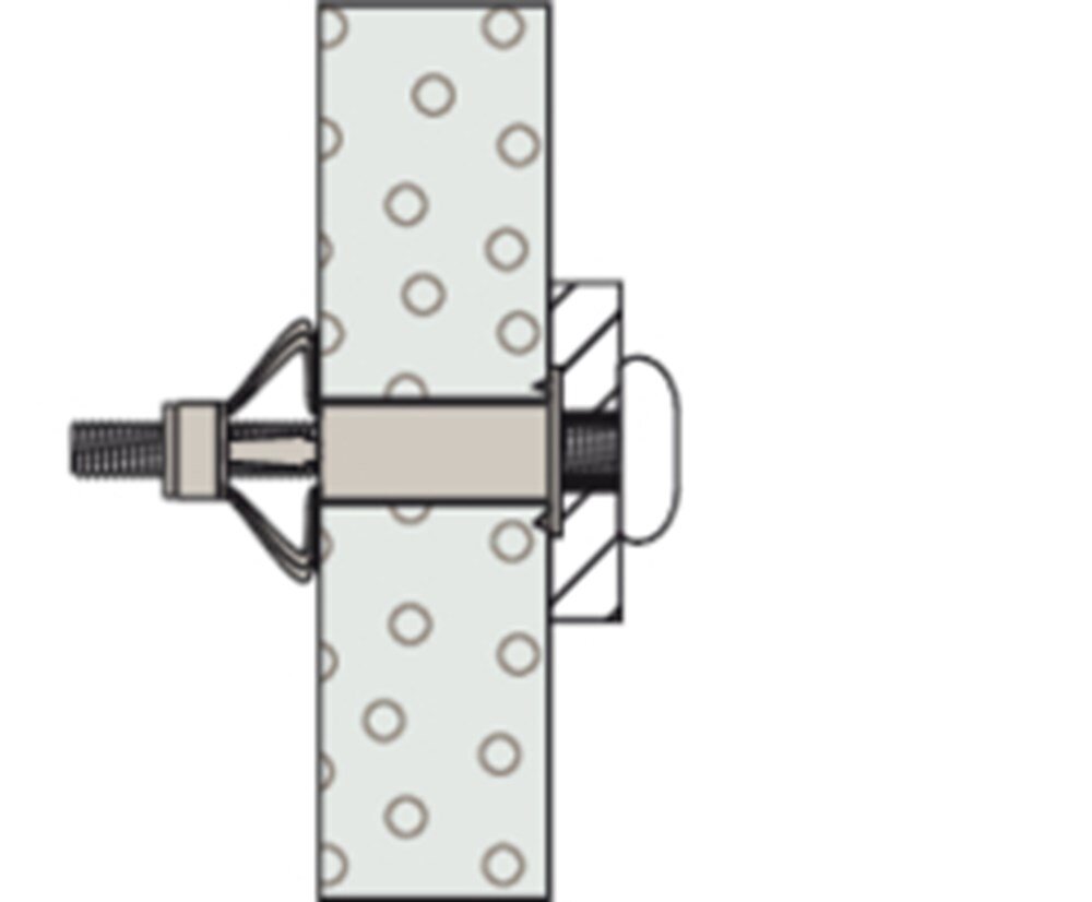 Fischer hollewandplug hm 6x80 s