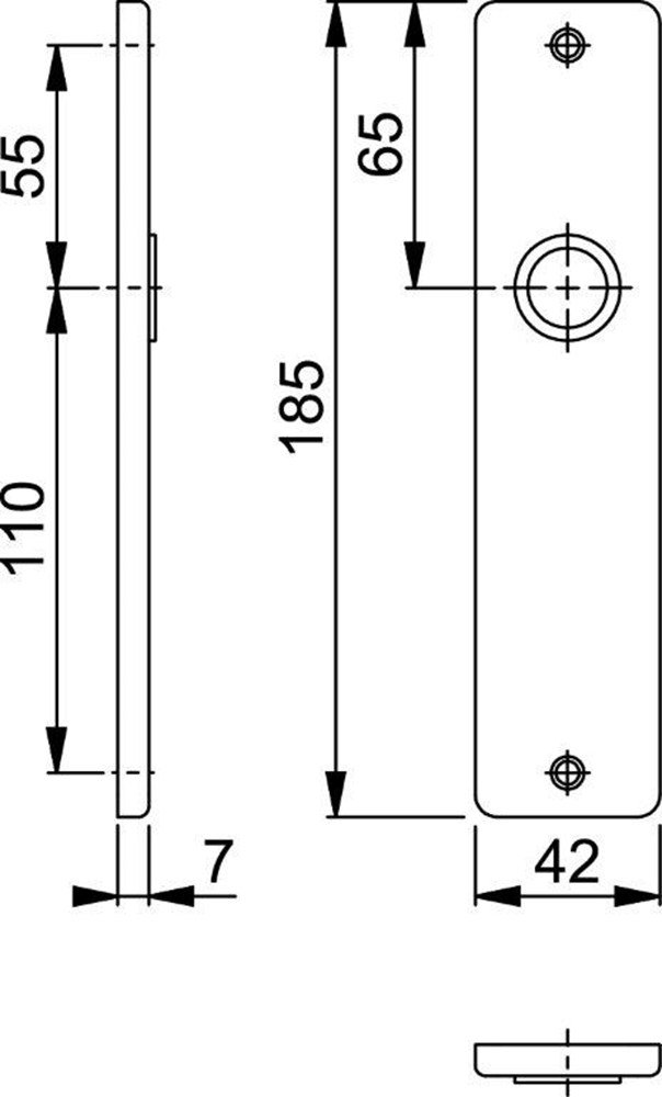 Afbeelding HOPPE kortschild 378