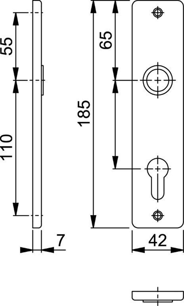 Afbeelding HOPPE kortschild 378