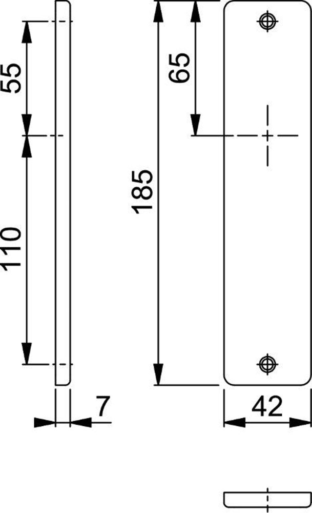 Afbeelding HOPPE kortschild 378