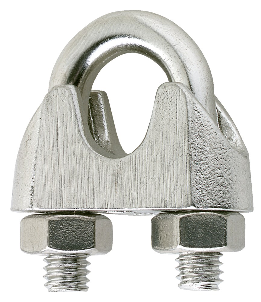 Productfoto DX staaldraadklem Type 741 RVS