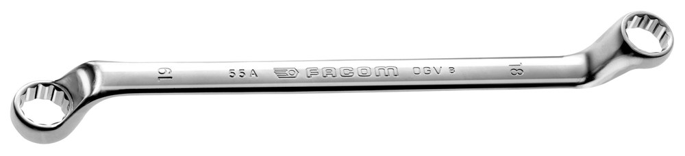 Afbeelding Facom ringsleutel diep doorgezet metrisch 55A