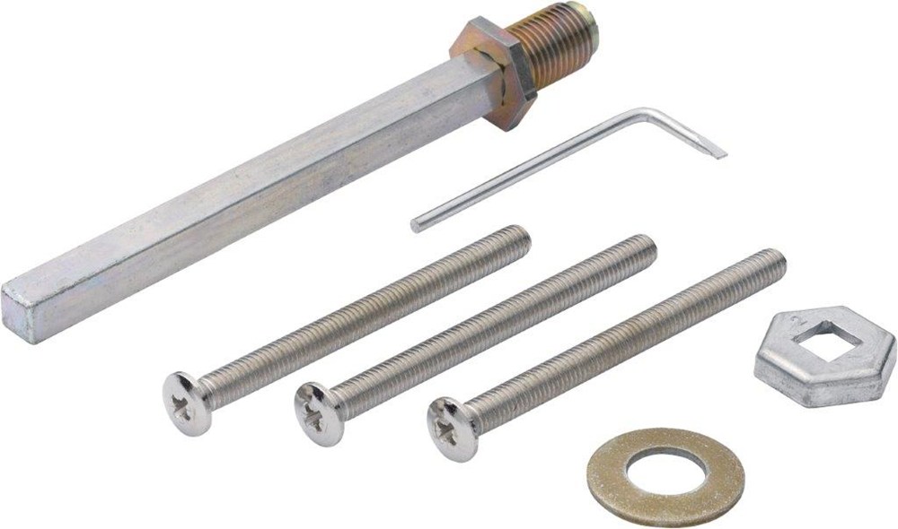 Afbeelding HOPPE montageset voor vh garnituren knop/kruk snelstift MONTAGESET GRT SST