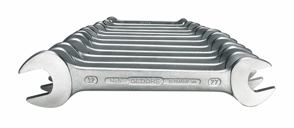 Gedore Steeksleutelset 12-dlg 6-32 mm