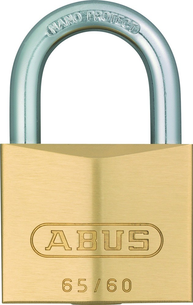 Abus hangslot messing gls     65/50