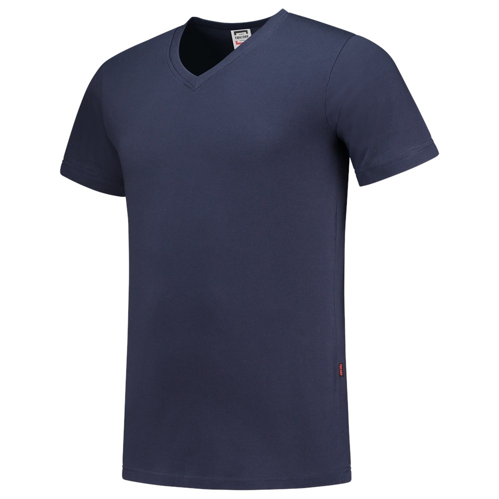 Afbeelding TRICORP CASUAL t-shirt v hals fitted 101005