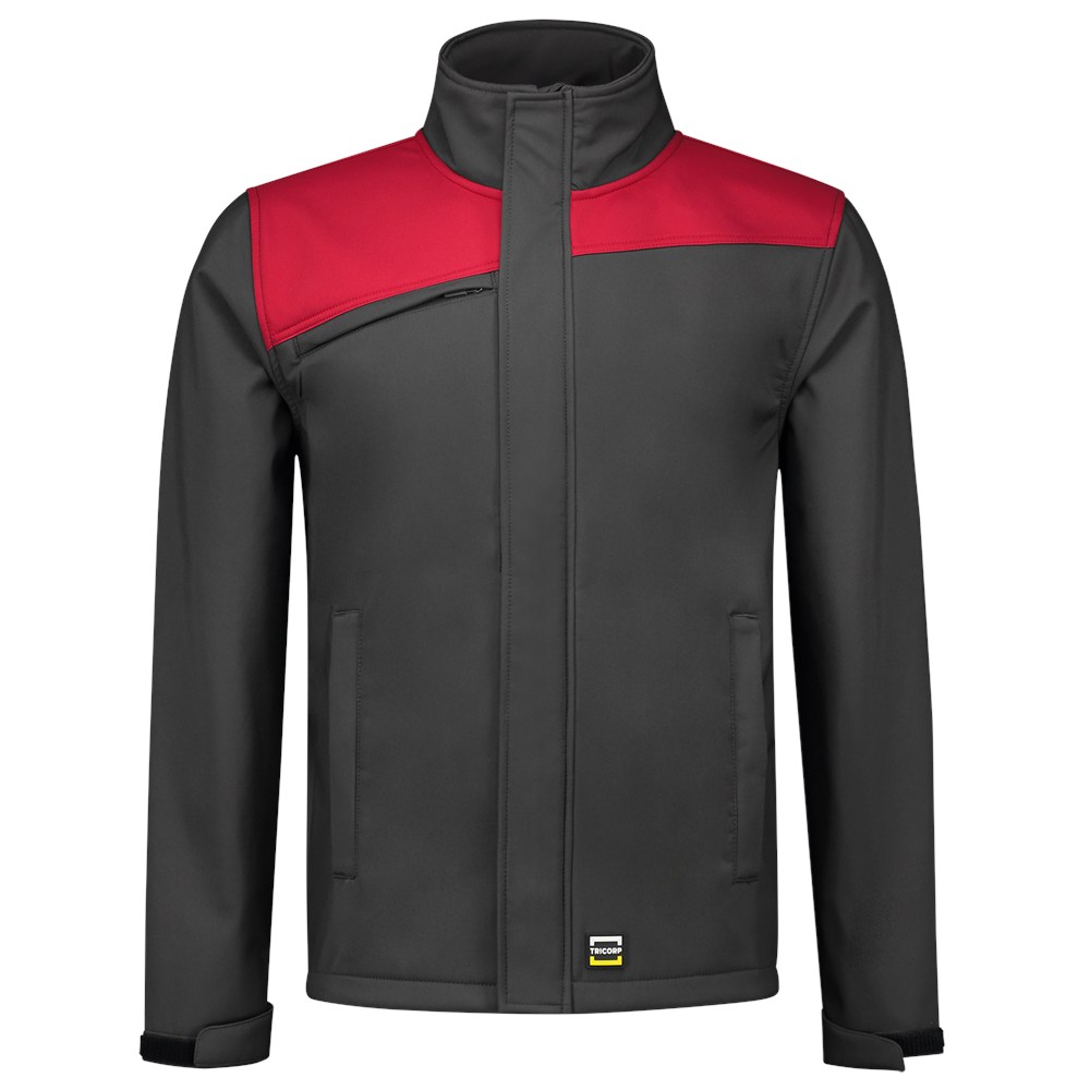 Afbeelding TRICORP WORKWEAR softshell bicolor naden 402021