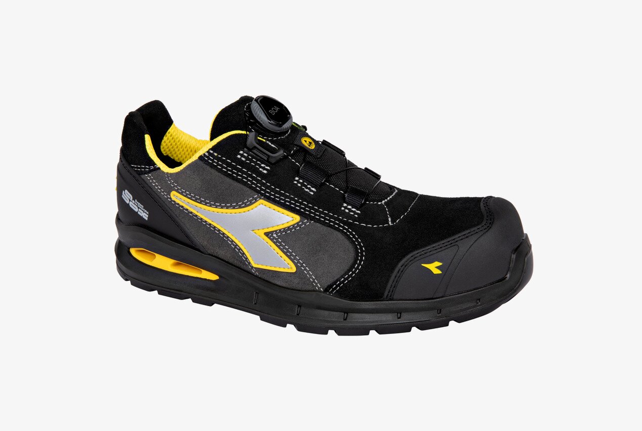 Diadora schoen RUN A.BOX MSTR S3S zwart 44