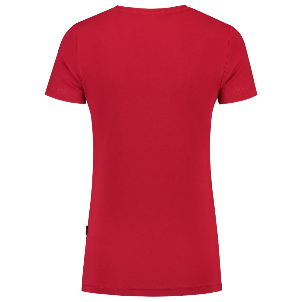 Afbeelding TRICORP CASUAL t-shirt v hals fitted dames 101008