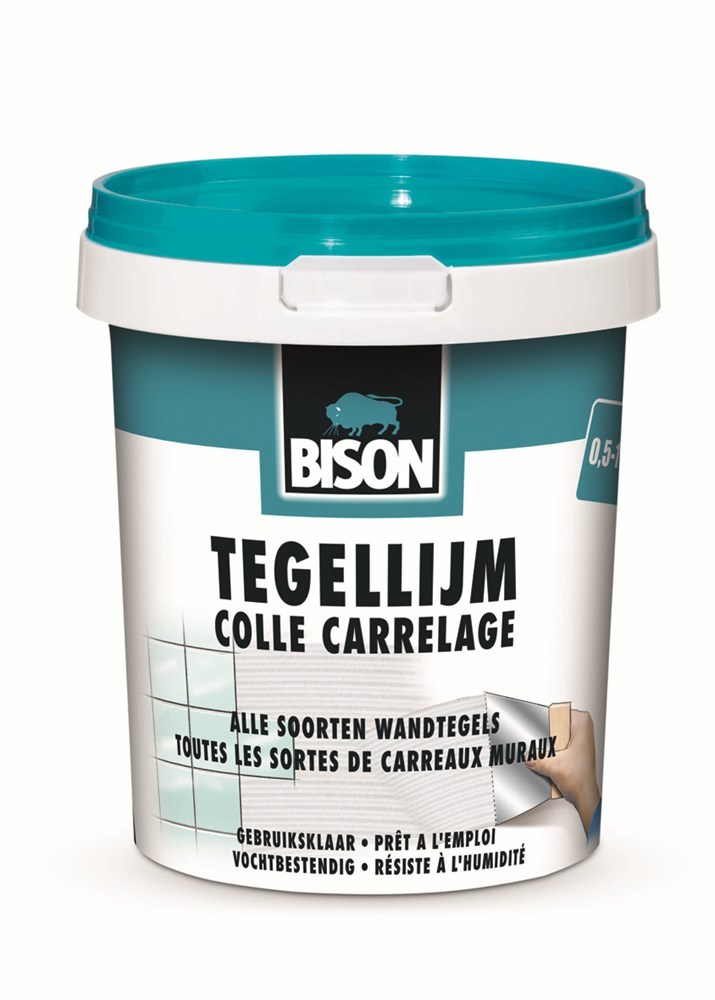 1347001 BS Tegellijm Pot 1kg NL/FR
