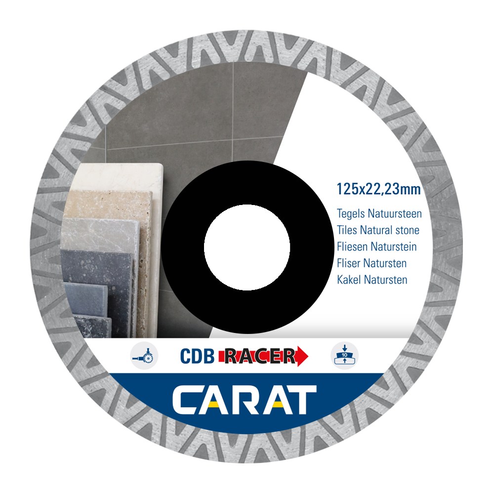Afbeelding Carat diamantzaag voor tegels en natuursteen CDBM RACER