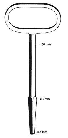 Bouwsleutel         160mm 5.5-8.5mm