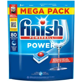 Afbeelding Finish vaatwastabletten power all-in-1 regular