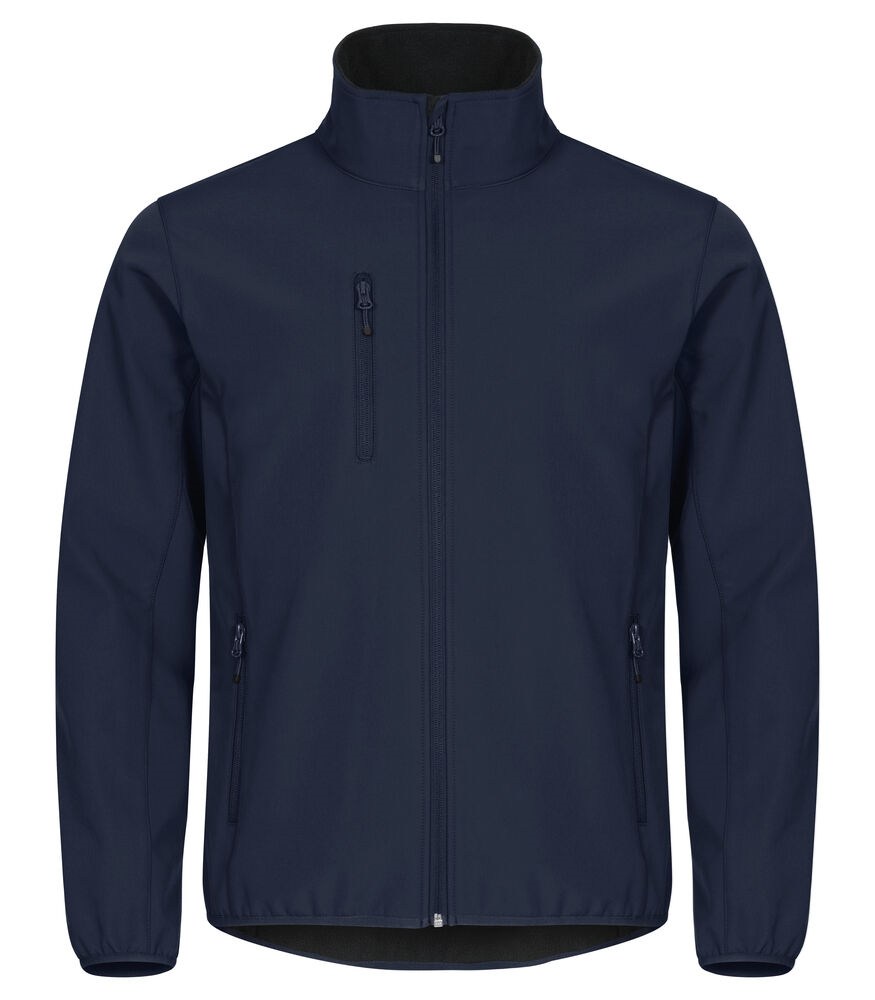 Afbeelding 0200910-580_ClassicSoftshellJacket_DarkNavy_front