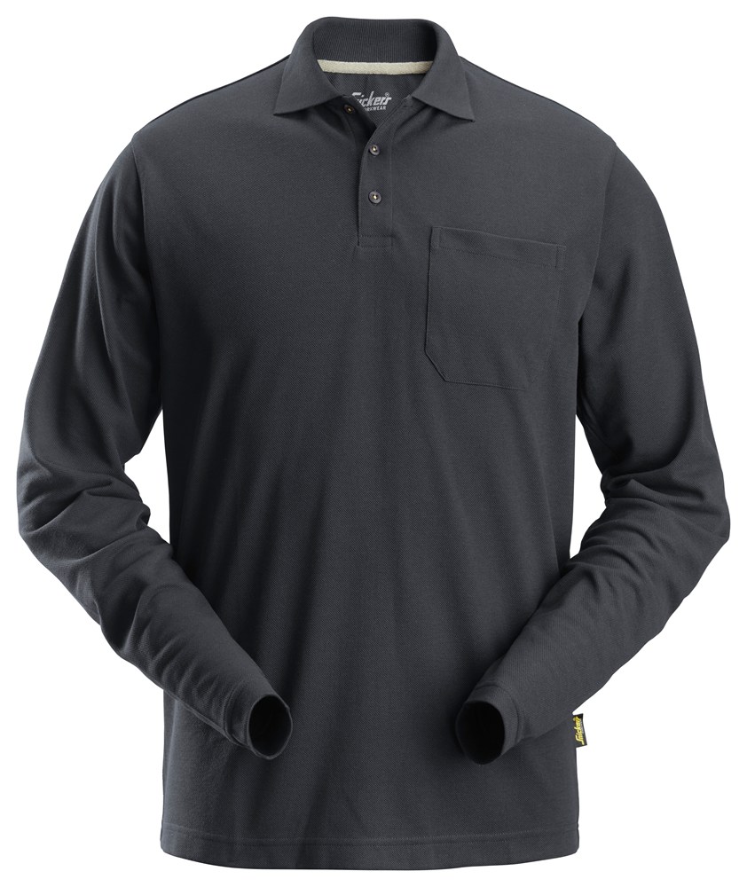 Afbeelding Snickers Workwear long sleeve piqué shirt 2608