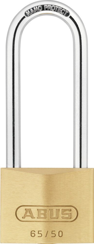 Abus hangslot messing     65/50hb80