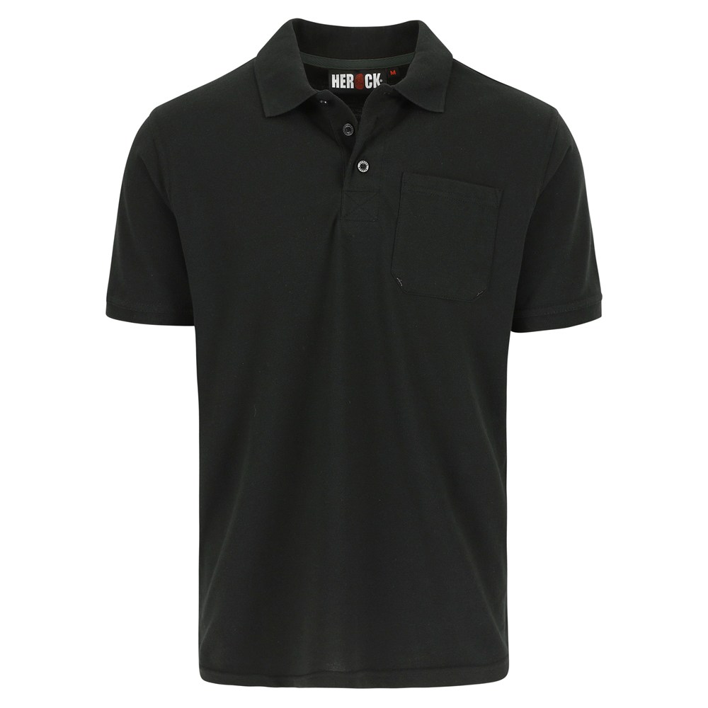 Leo polo shirt zwart L