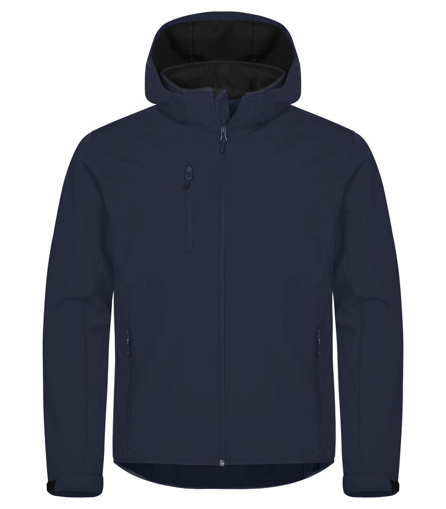 Afbeelding 0200912-580_ClassicSoftshellHoody_DarkNavy_front