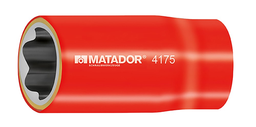 Matador 1/2" Zeskantdop 1000V VDE metrisch