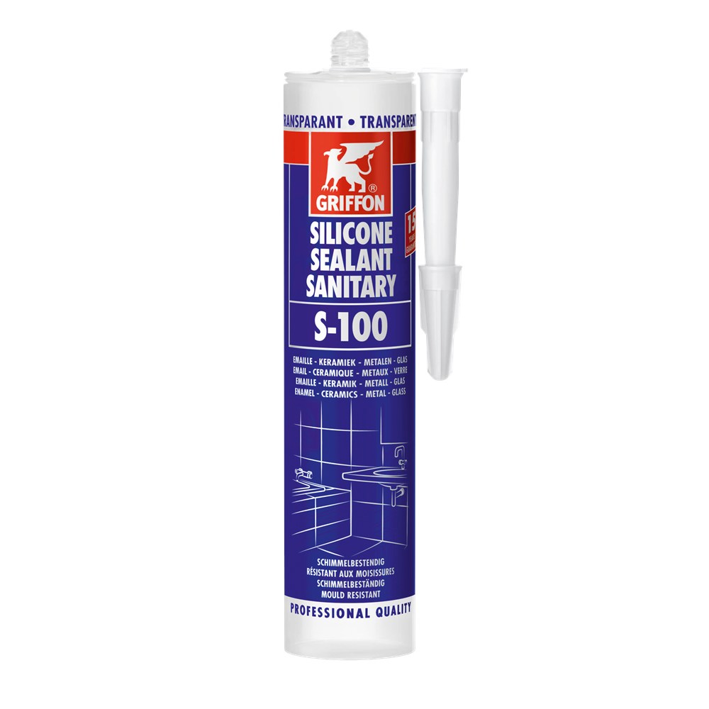 Afbeelding Griffon siliconenkit sanitair S-100