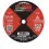 Globe doorslijpschijf staal / rvs 1.0 x 125mm